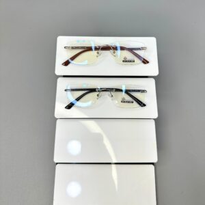 SUN 676 - Unisex Rimless glasses
