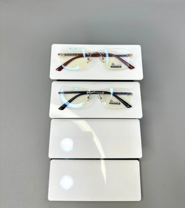SUN 676 - Unisex Rimless glasses