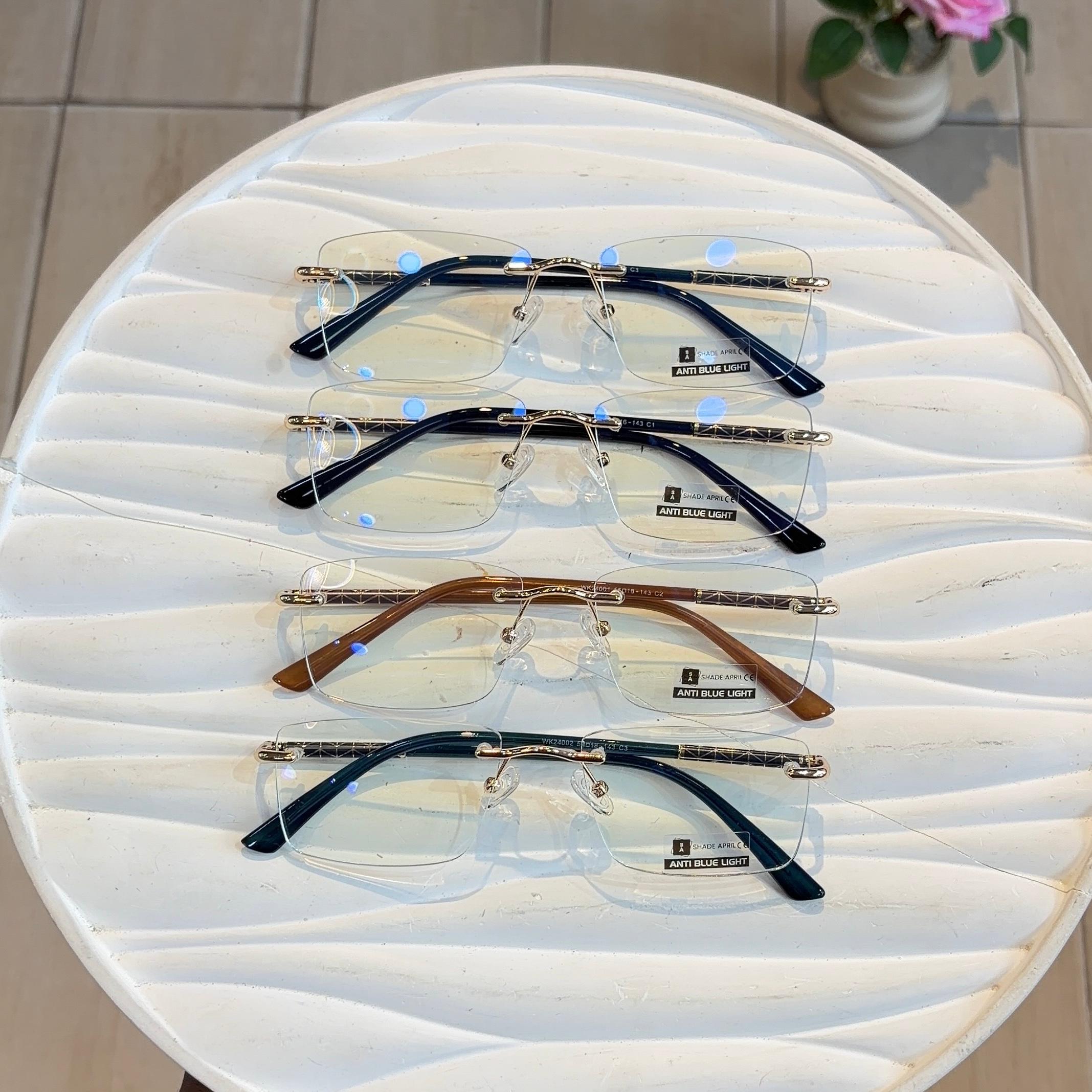 SUN 676 - Unisex Rimless glasses